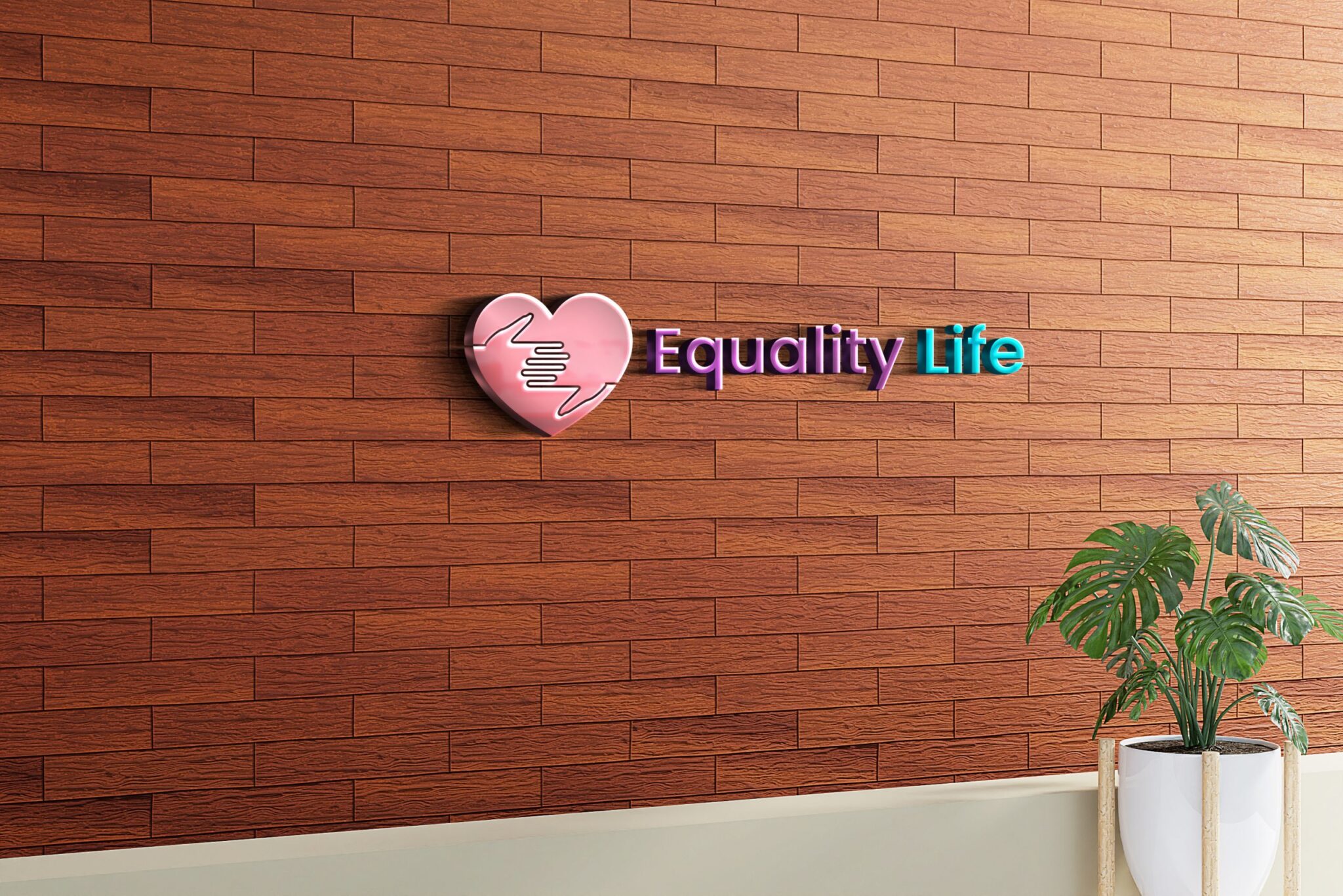 Wall mount Equality Life