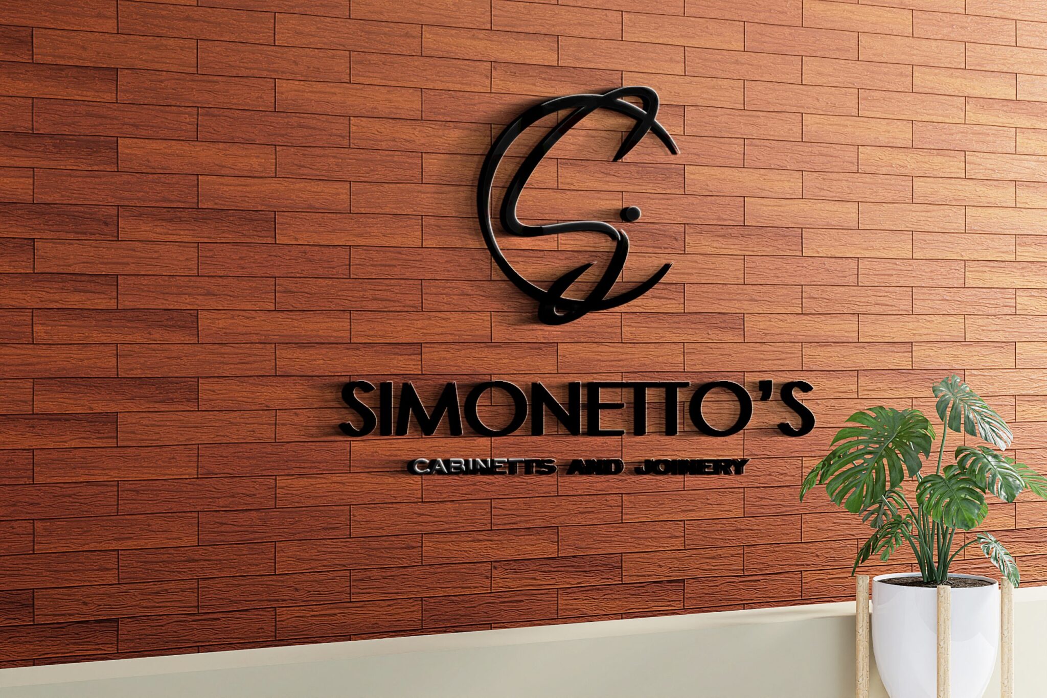 Wall mount Simonetto's Cabinets & Joinery