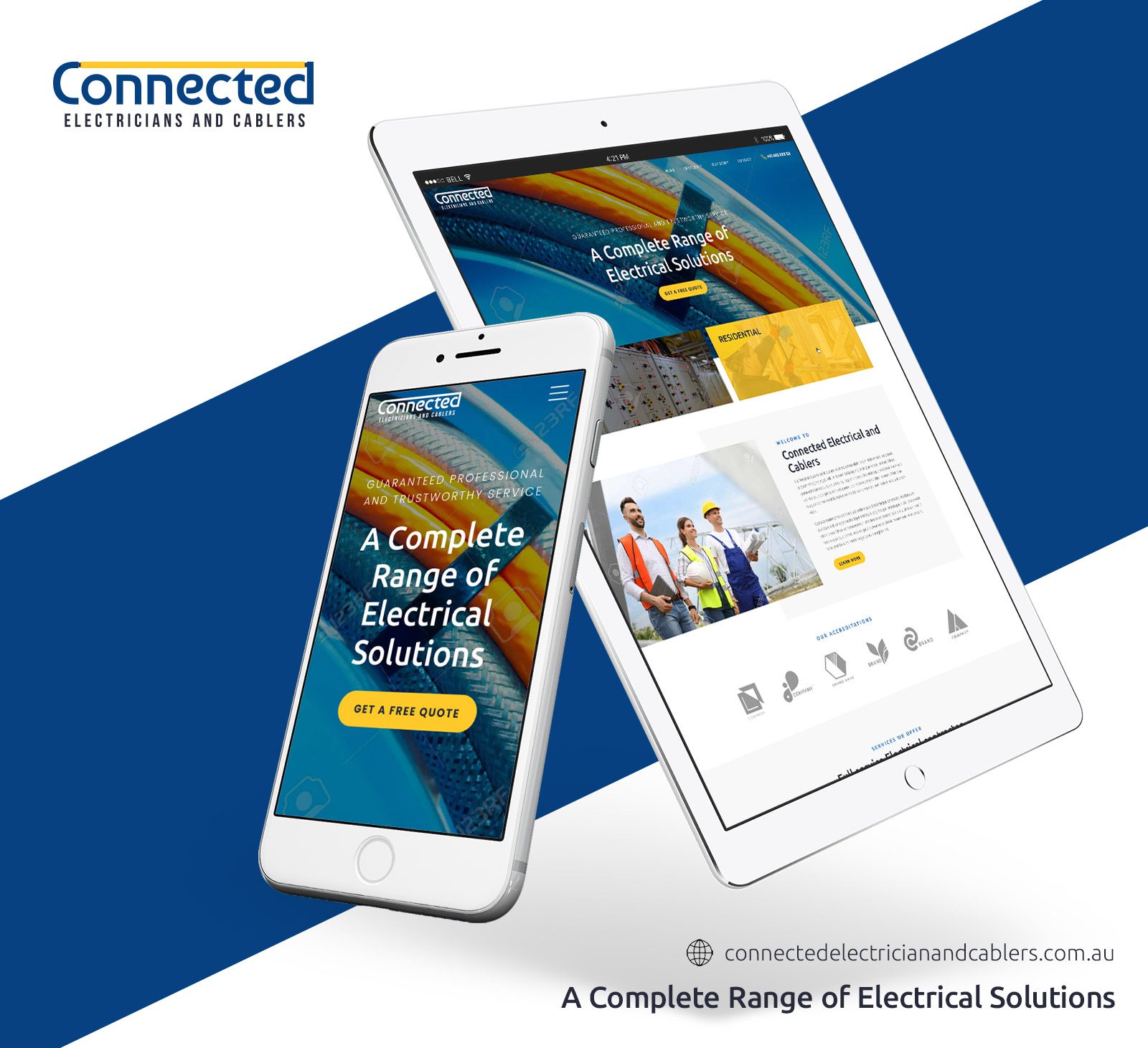 Connected Electricians and Cablers Mobile Presenter