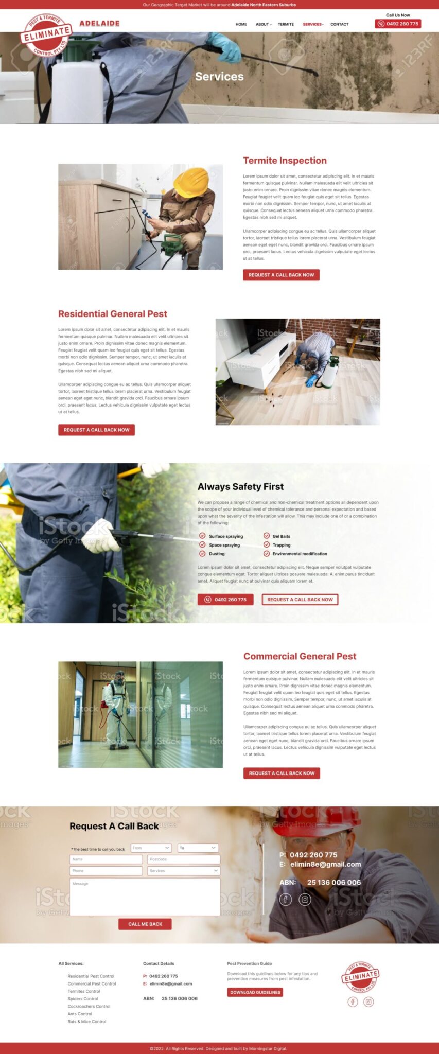 Eliminate Pest & Termite Control Services